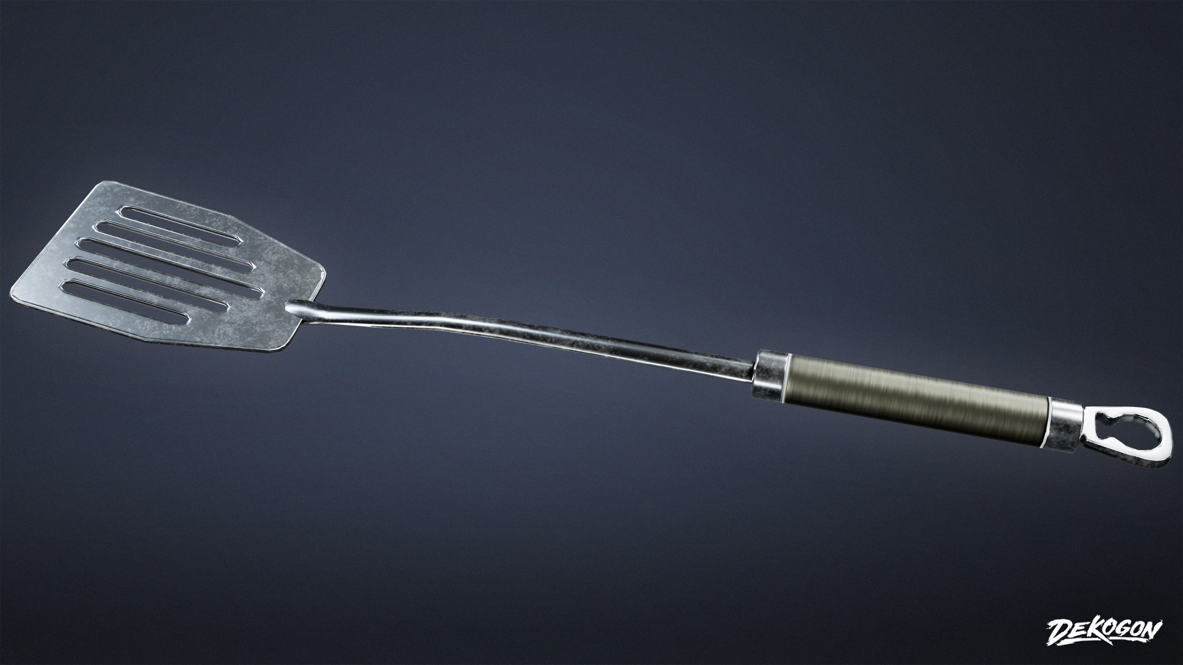 CAMPING - Utensils Kit 01 - LOW POLY Low-poly 3D model_11