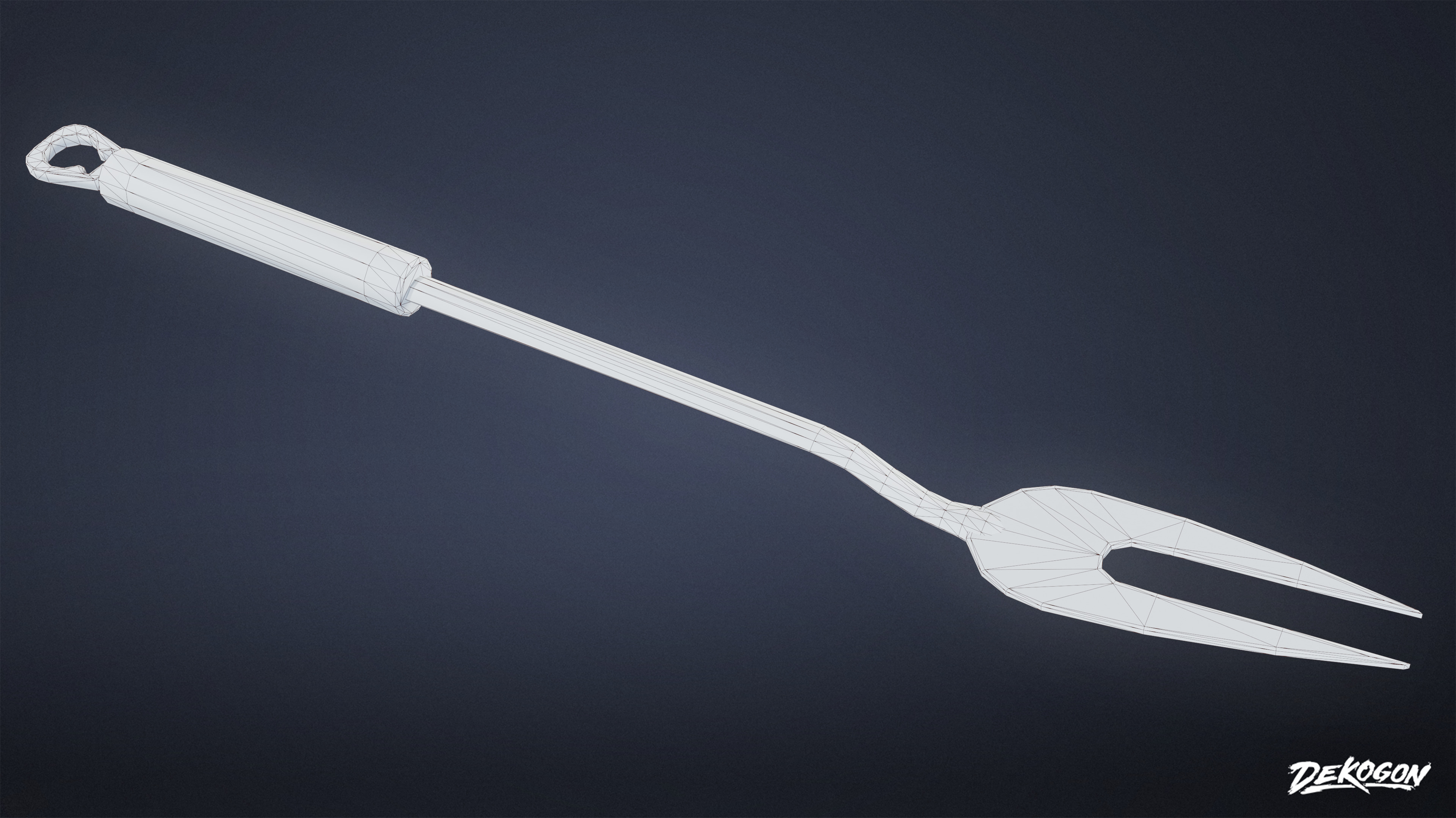 CAMPING - Utensils Kit 01 - LOW POLY Low-poly 3D model_17