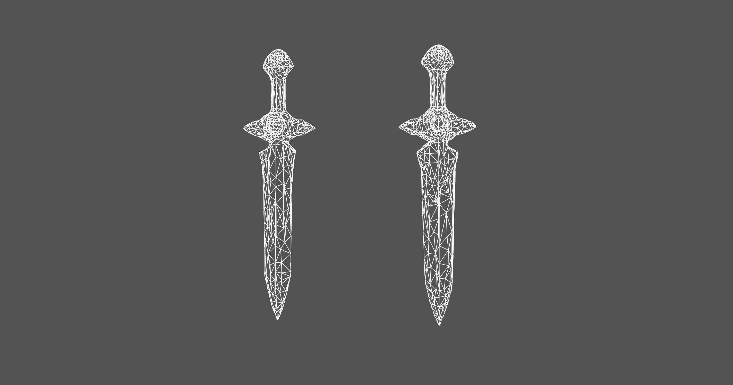 Twin Ceremonial Daggers 3D model_11