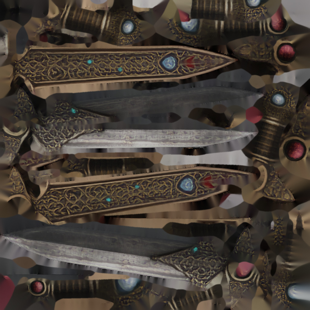 Twin Ceremonial Daggers 3D model_10