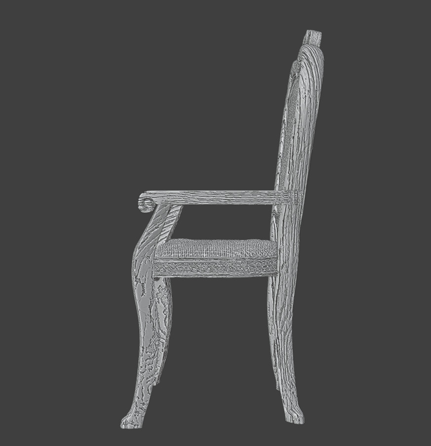  Chair 3D print model_11