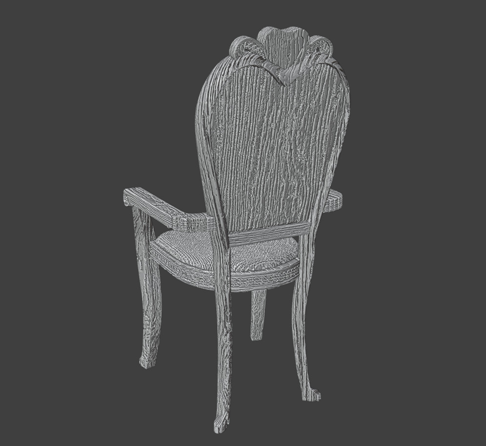  Chair 3D print model_7