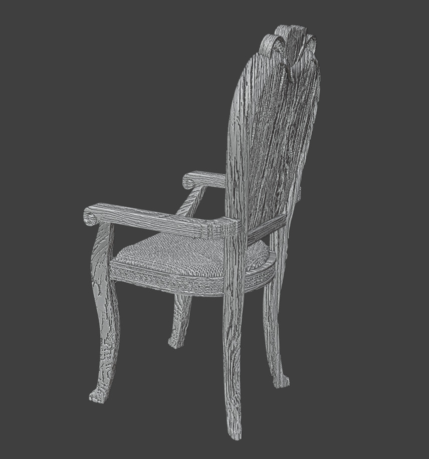  Chair 3D print model_4