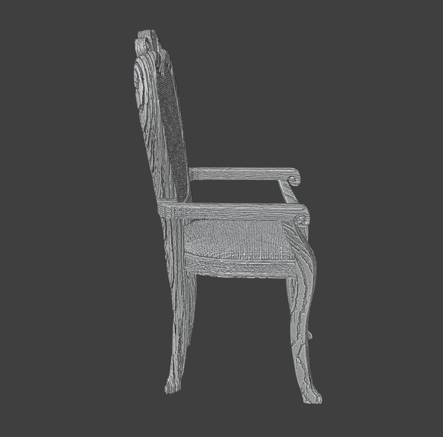  Chair 3D print model_10