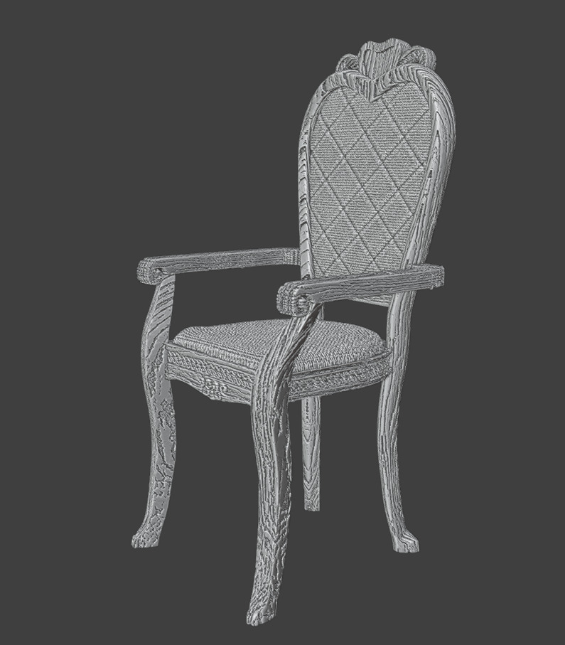  Chair 3D print model_5