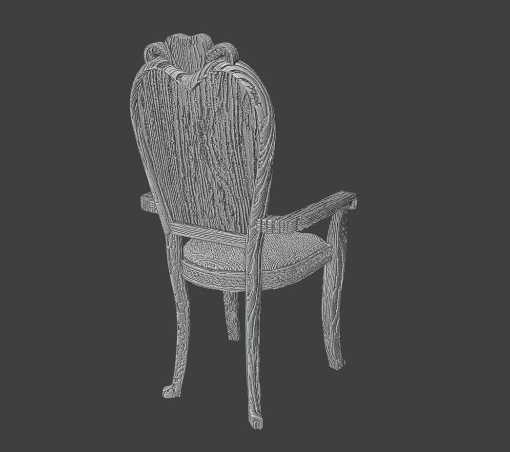  Chair 3D print model_13