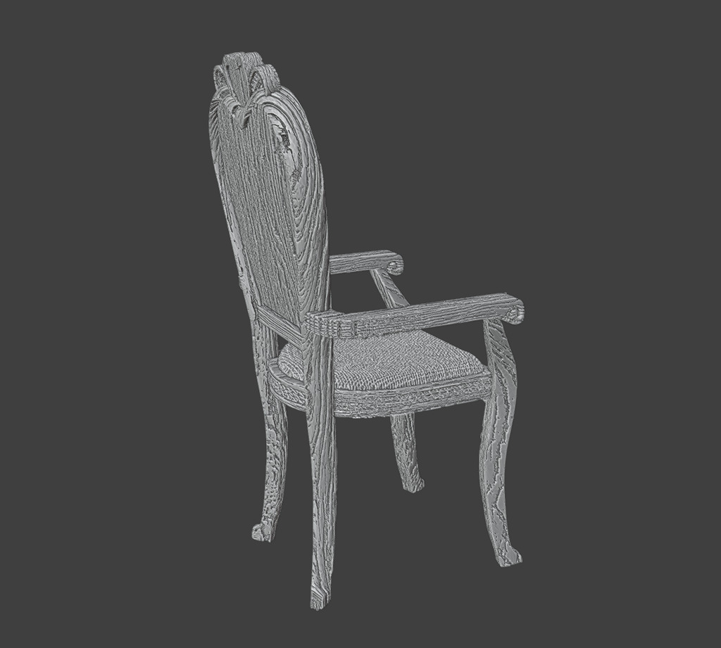  Chair 3D print model_12