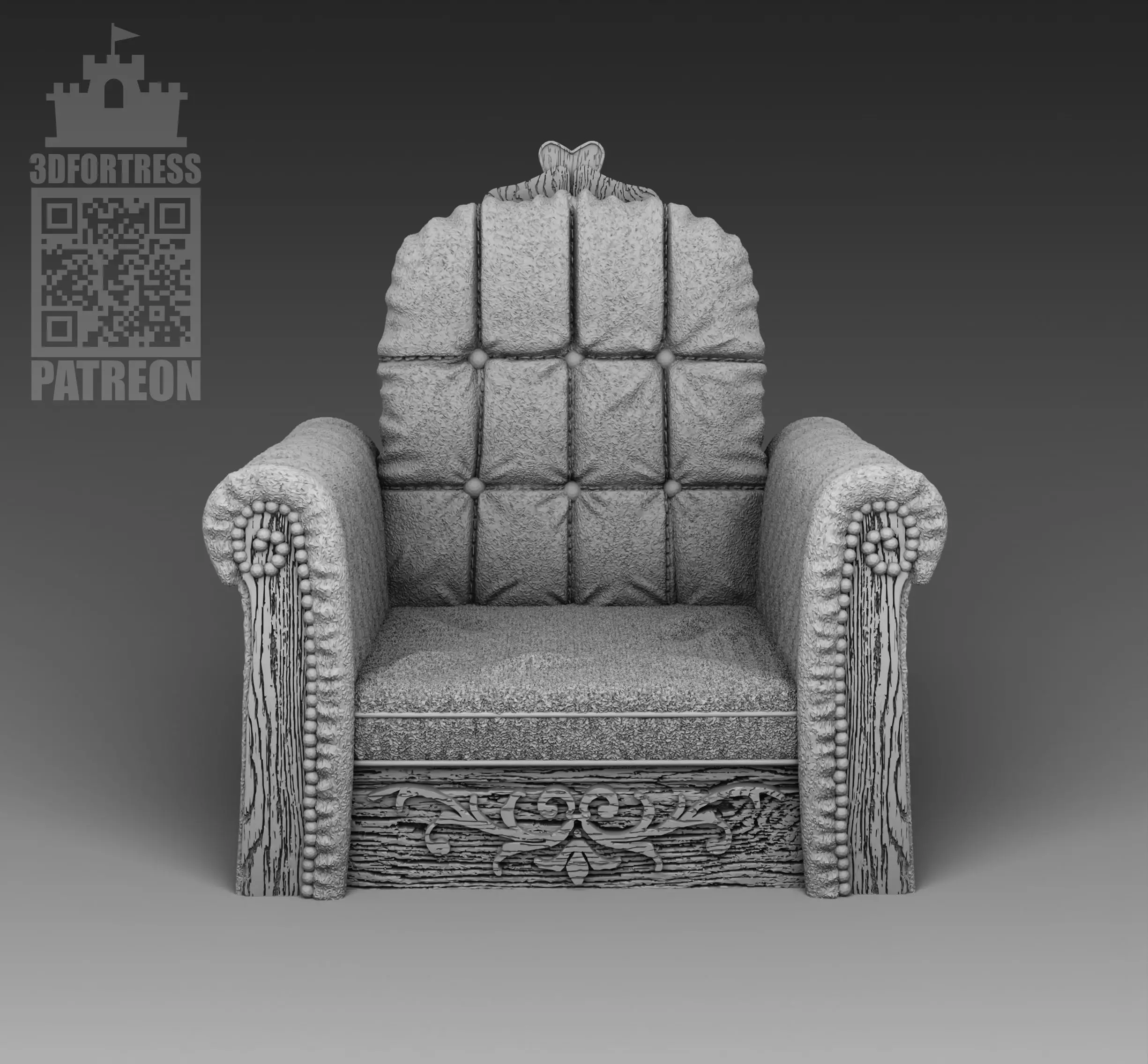 SoftChair 3D print model