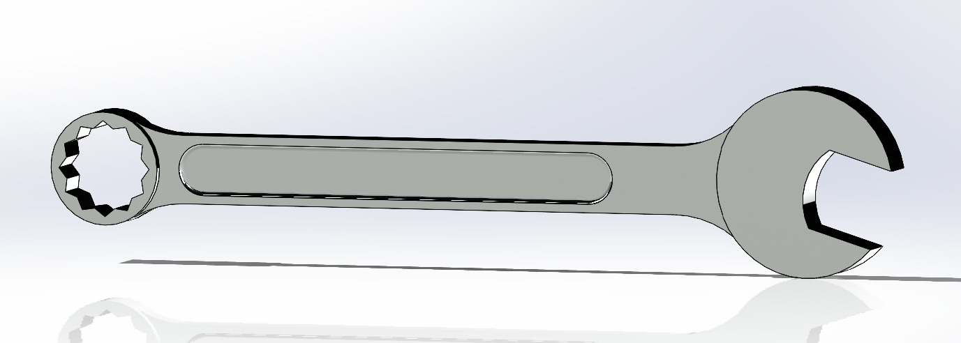 wrench Free 3D print model_1