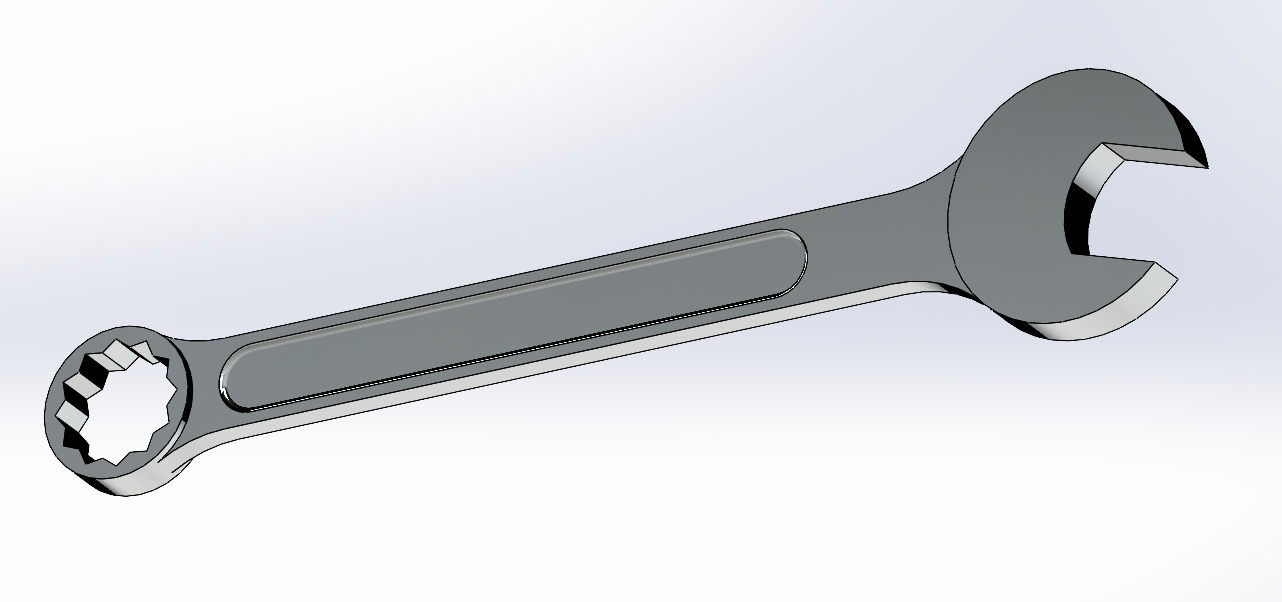 wrench Free 3D print model_2