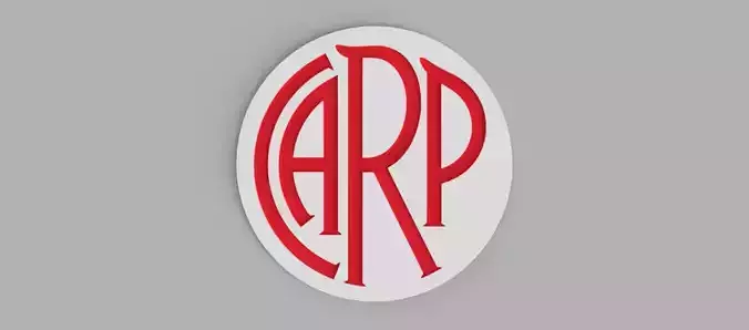 River Plate shield logo 1941 Coaster