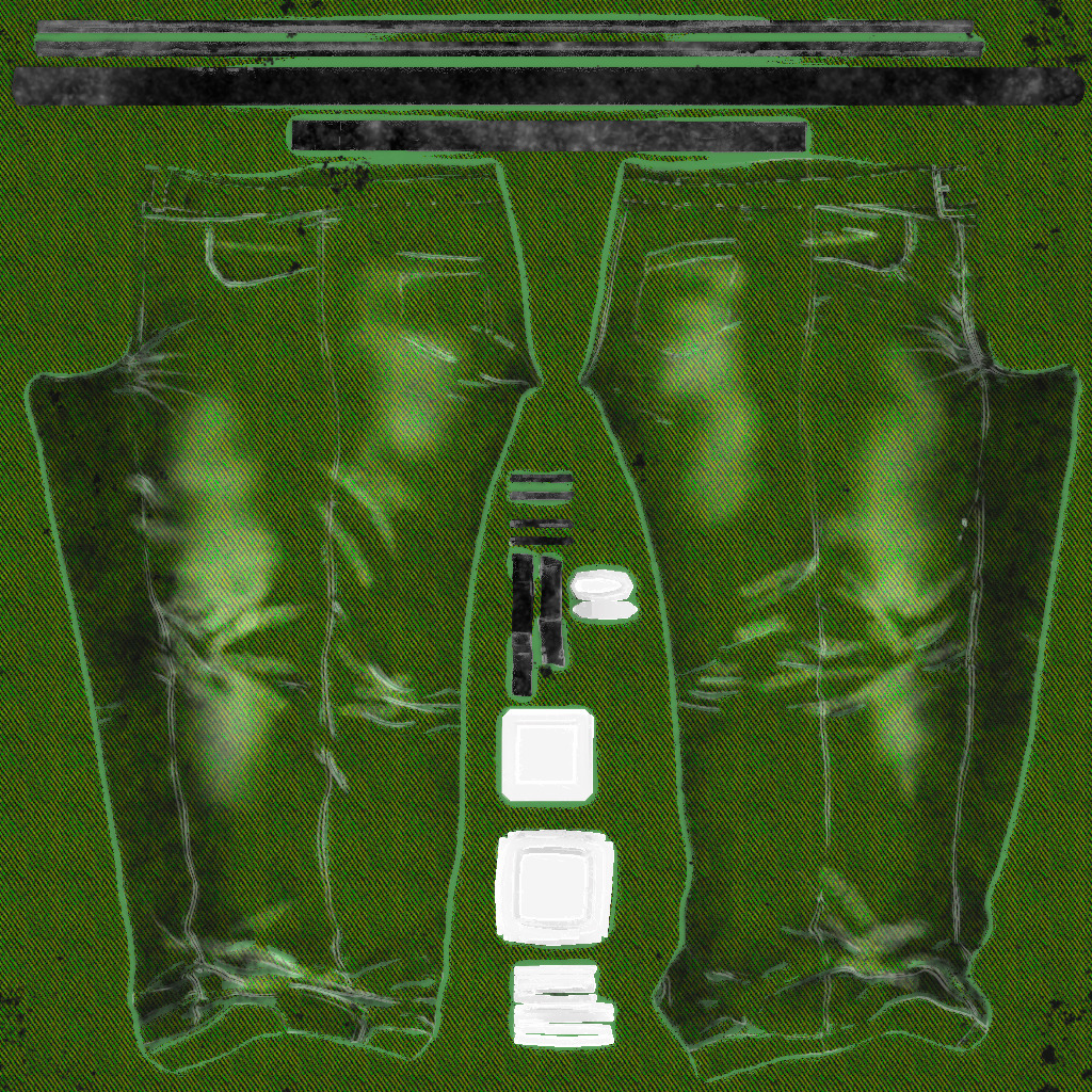 Cartoon Man Rigged model RealTime Male Low-poly 3D model_27