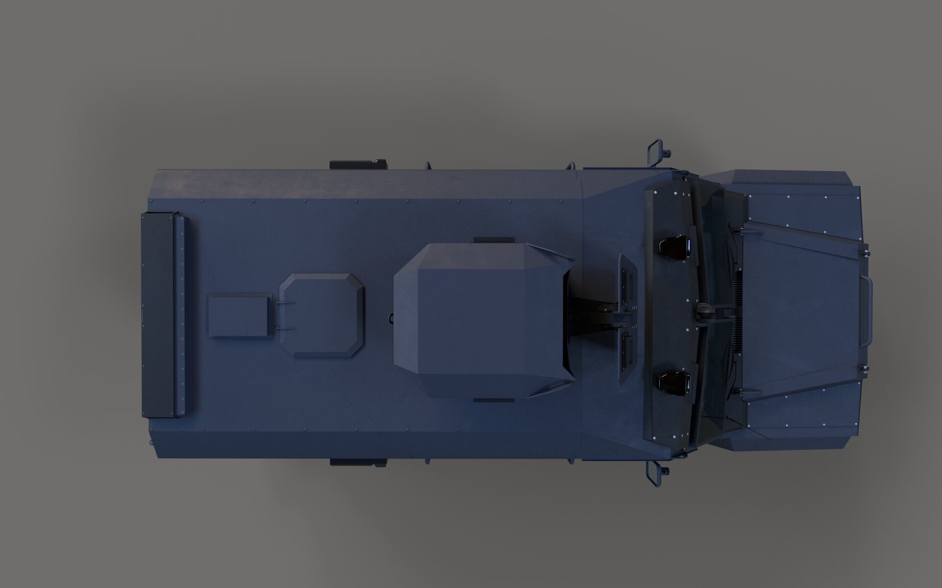 Roshel Senator APC  Low-poly 3D model_6