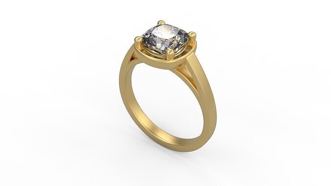 Women Solitaire 3870 3D print model