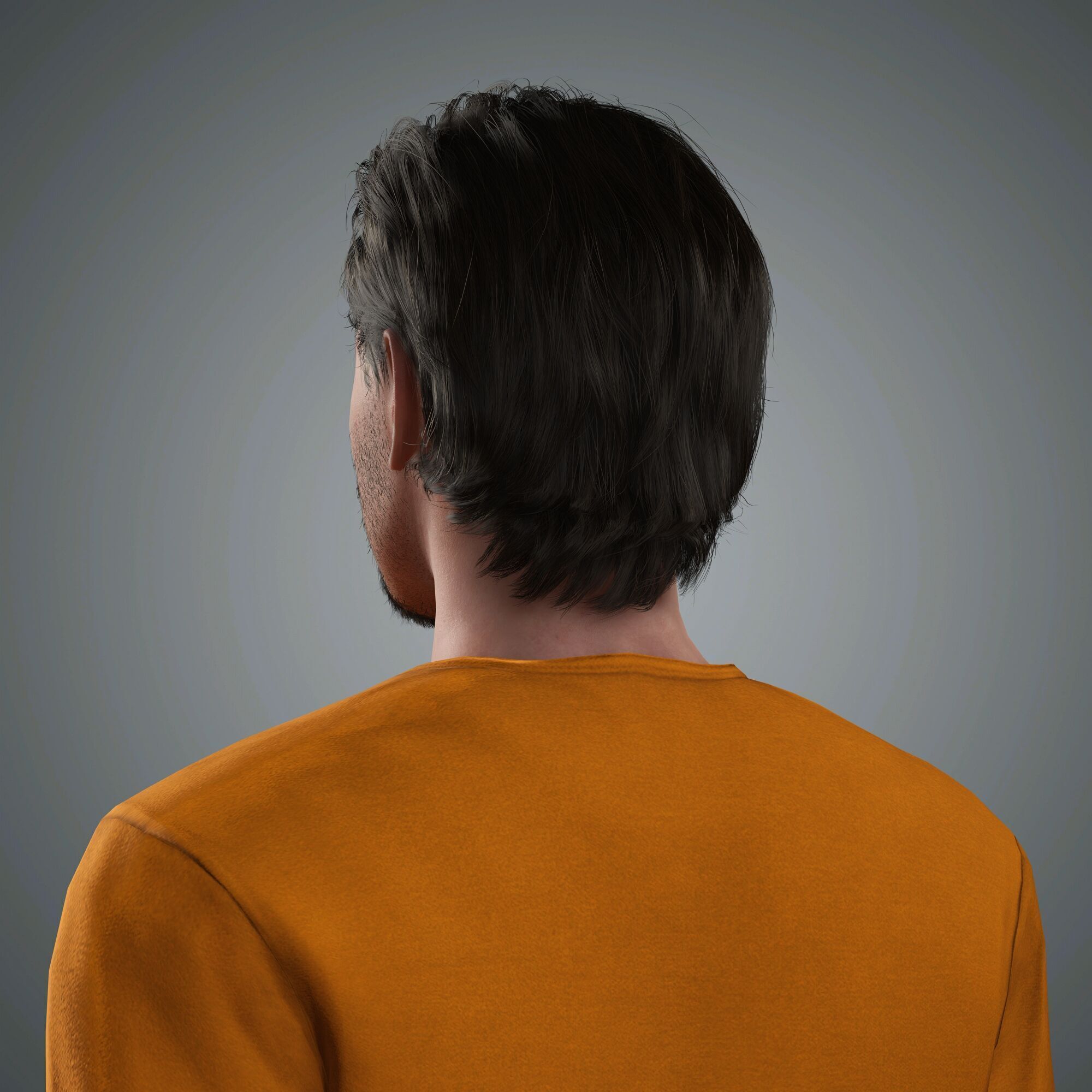 David Corenswet Character Low-poly 3D model_5