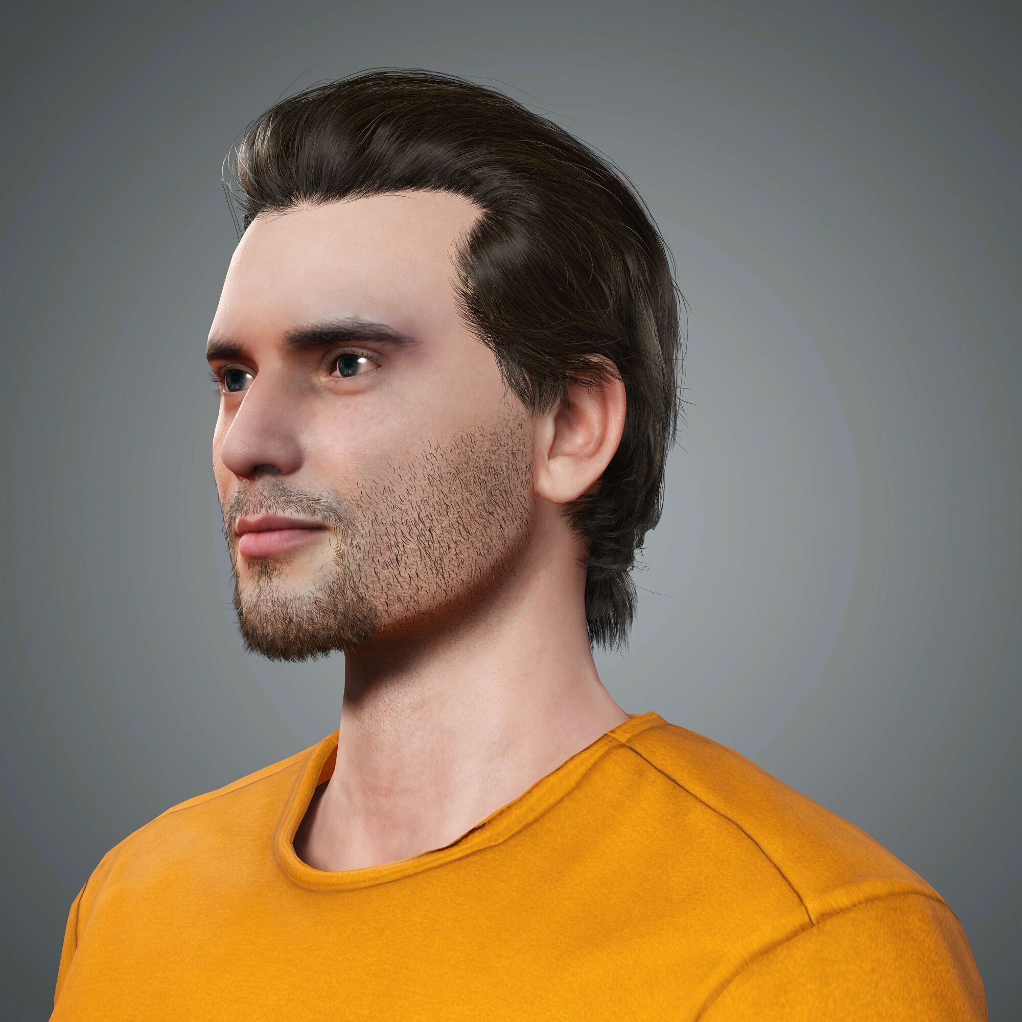 David Corenswet Character Low-poly 3D model_2