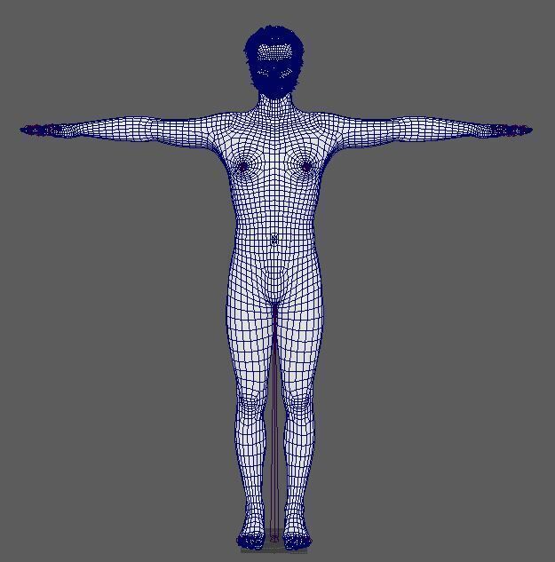 David Corenswet Character Low-poly 3D model_25