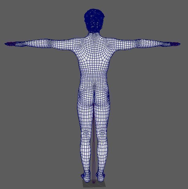 David Corenswet Character Low-poly 3D model_27