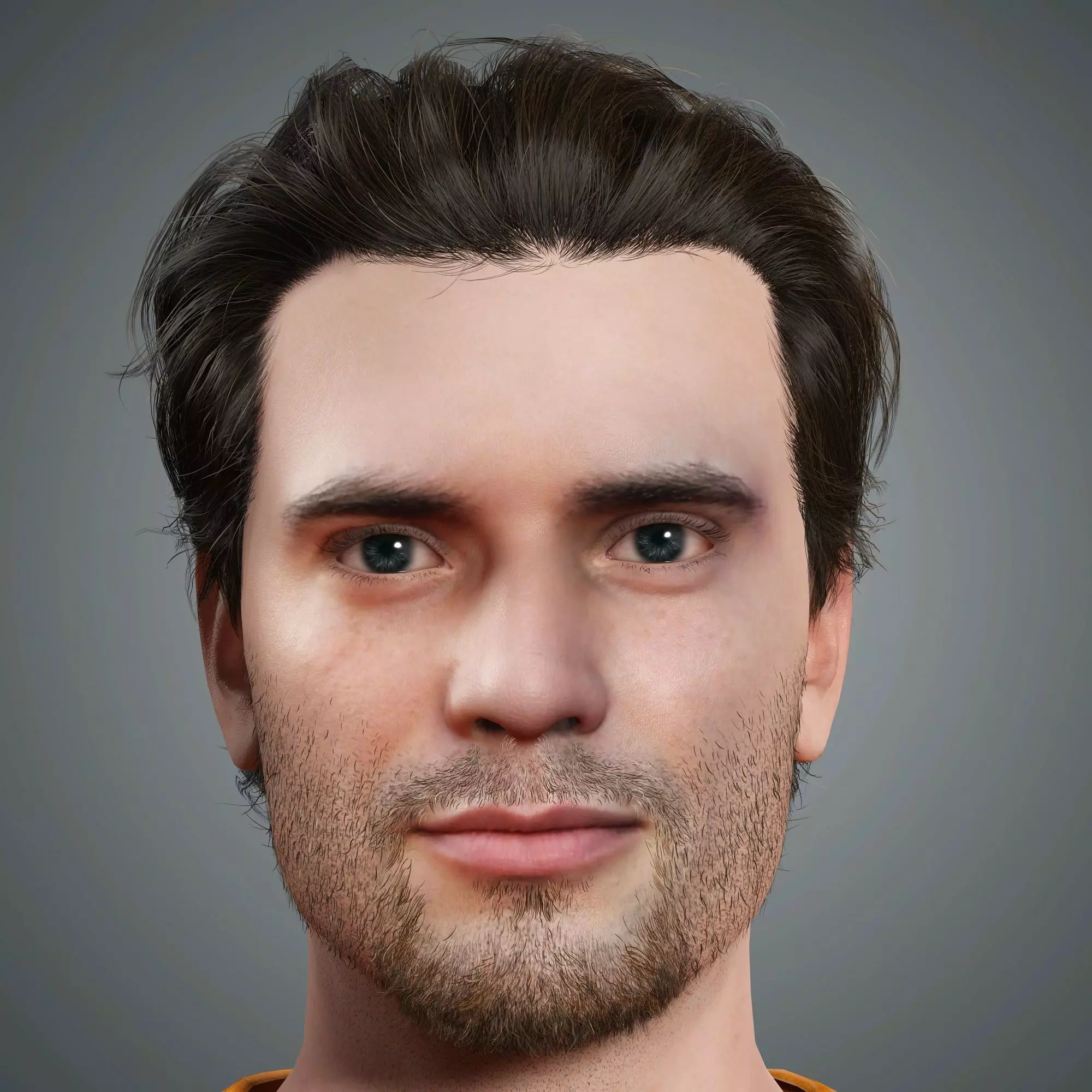 David Corenswet Character Low-poly 3D model_0