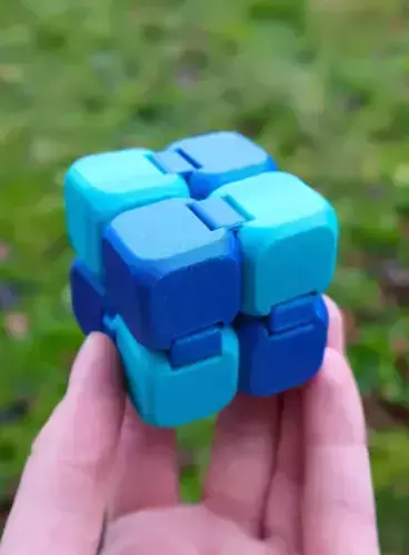 Infinity Cube - Print in Place Fidget Toy Free 3D print model