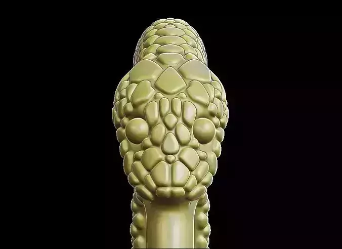 Snake Eating Tail 3D print model
