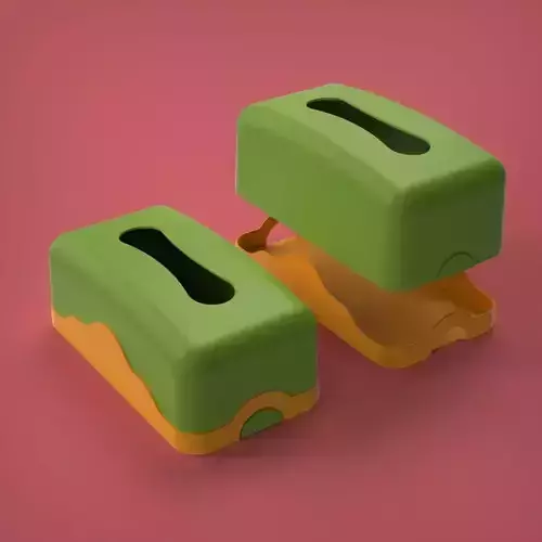 Tissue Box 3D print model