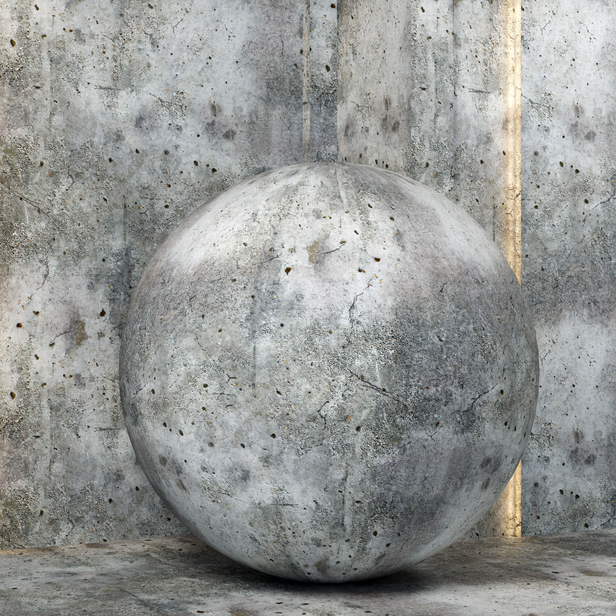 4K Concrete Wall and Floor Textures - Seamless PBR - Utility Texture_1
