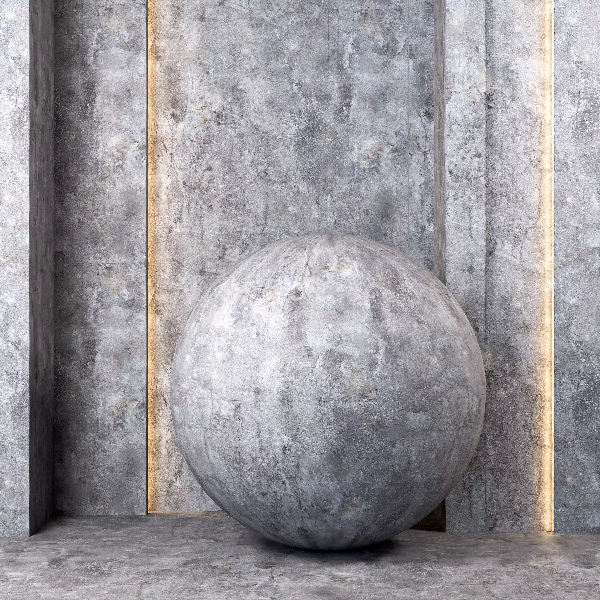 4K Concrete Wall and Floor Textures - Seamless - Modern Grey Texture_0