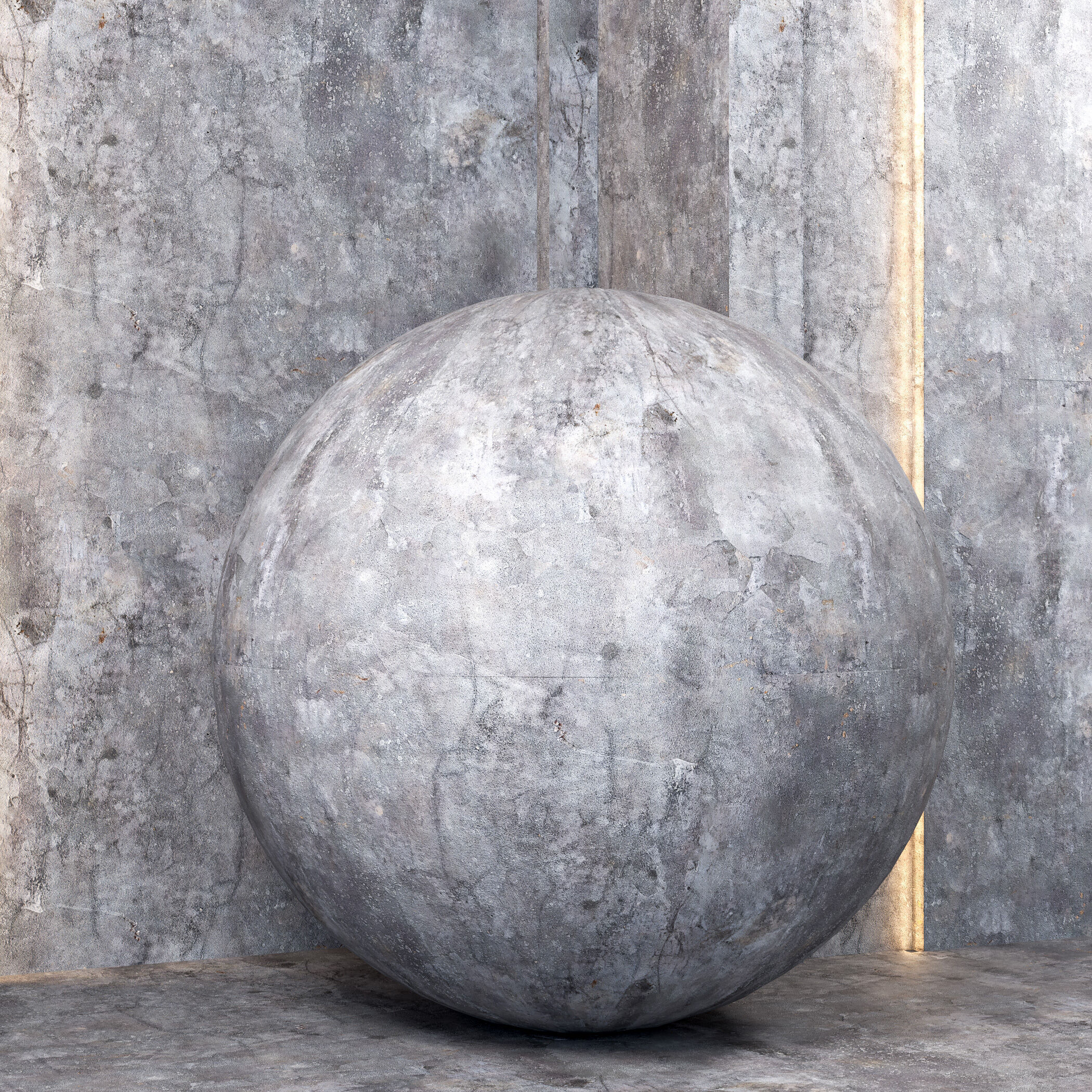 4K Concrete Wall and Floor Textures - Seamless - Modern Grey Texture_1