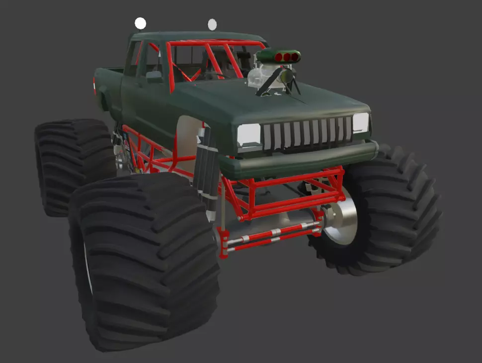 MONSTER TRUCK 3D model