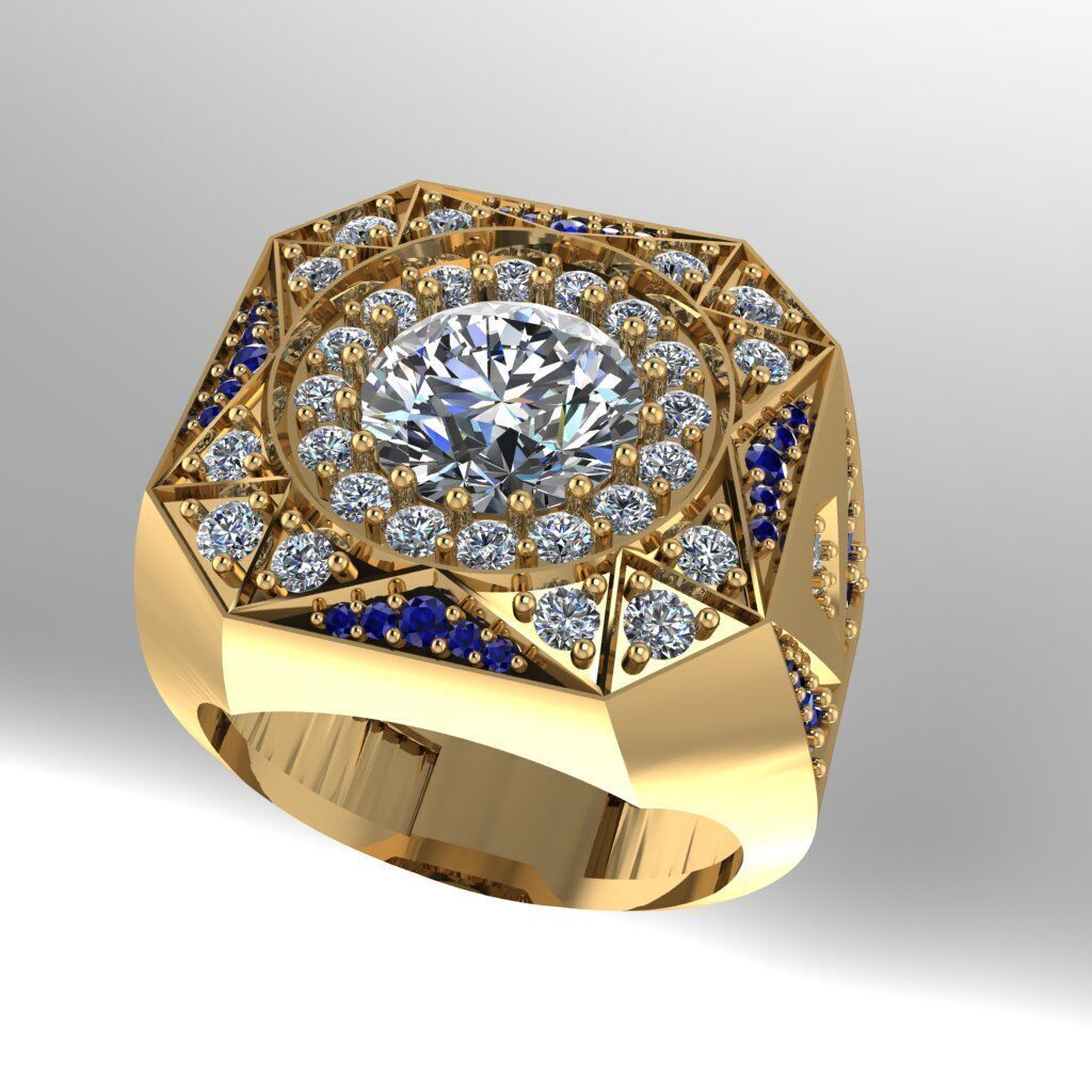 king ring 3D print model_3