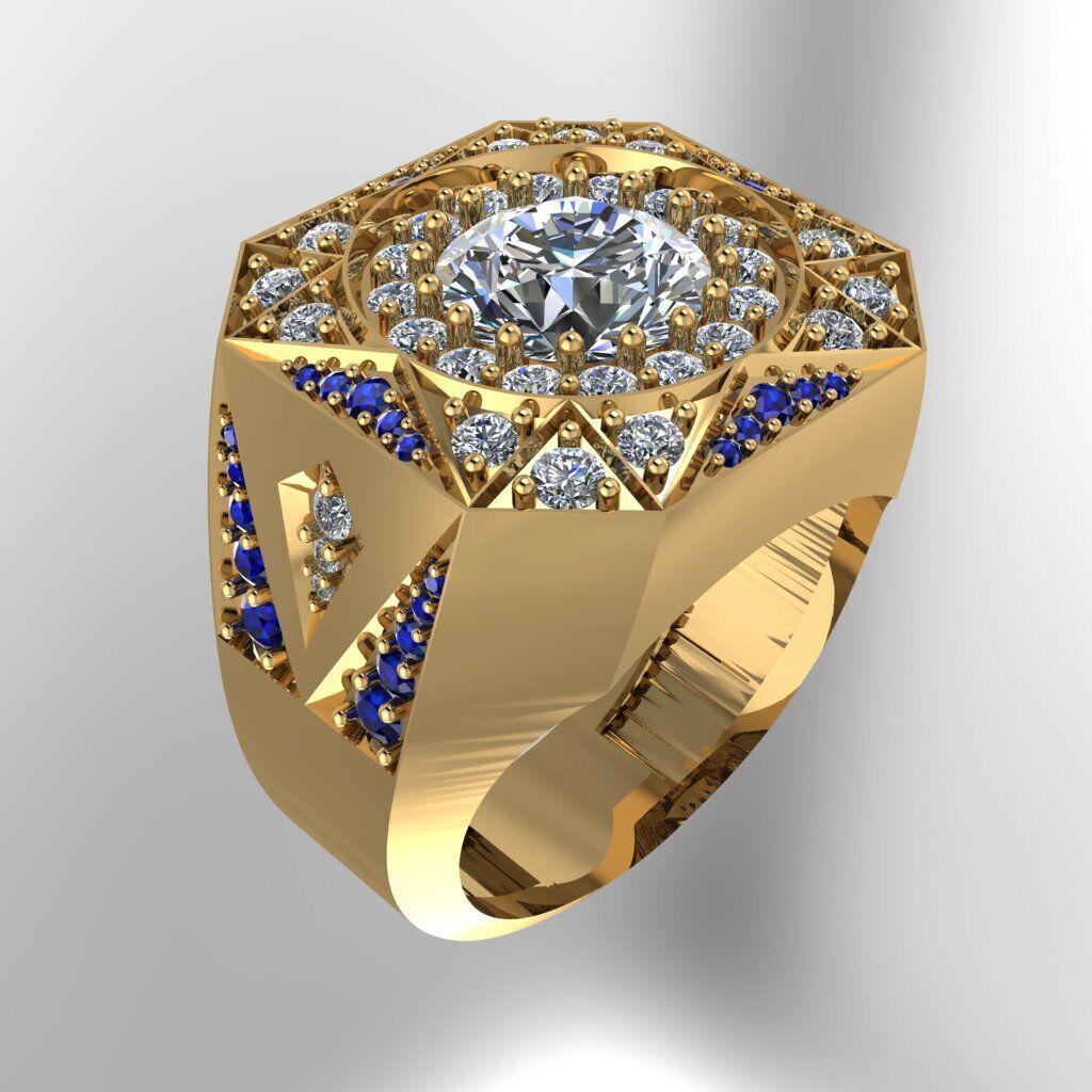 king ring 3D print model_2