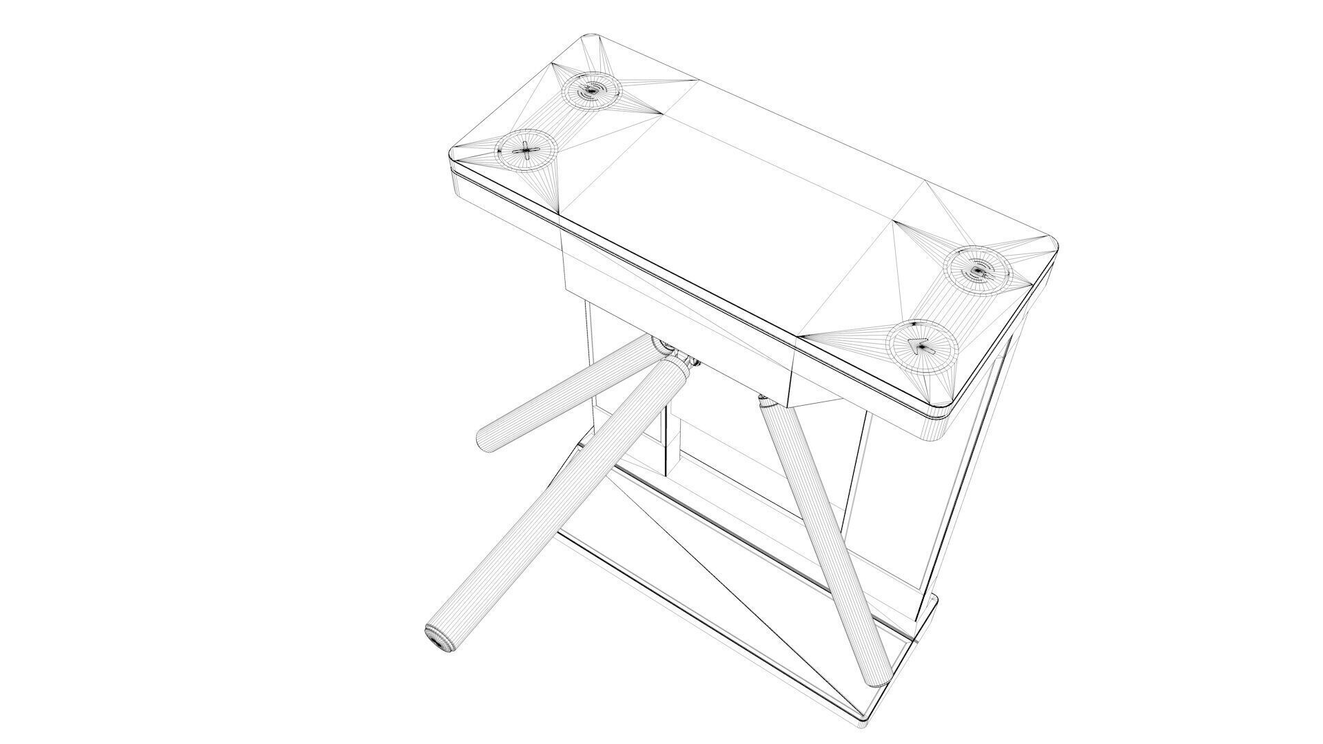 Tripod Turnstile 3D model_23