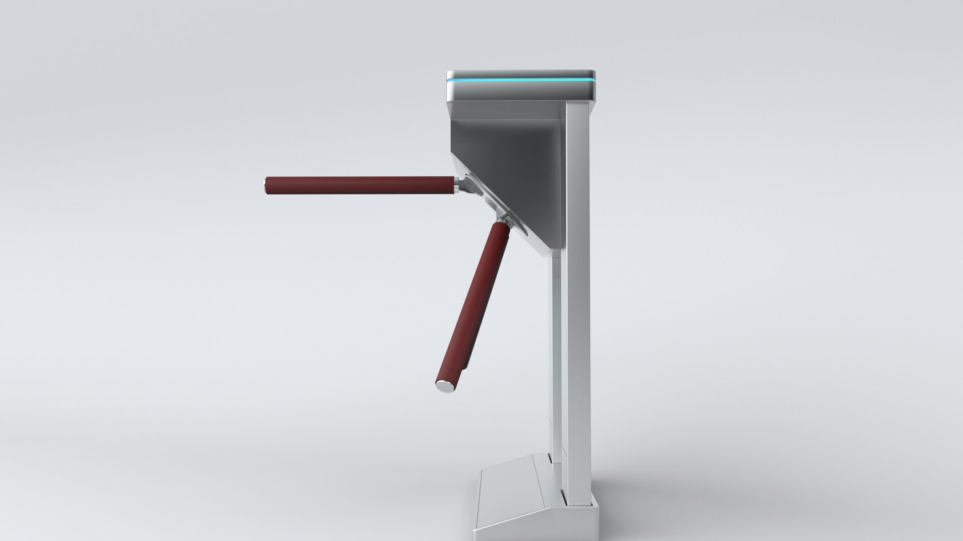 Tripod Turnstile 3D model_6