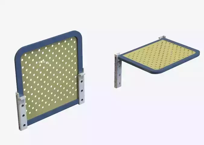 Wall Mounted Chair-06 3D print model