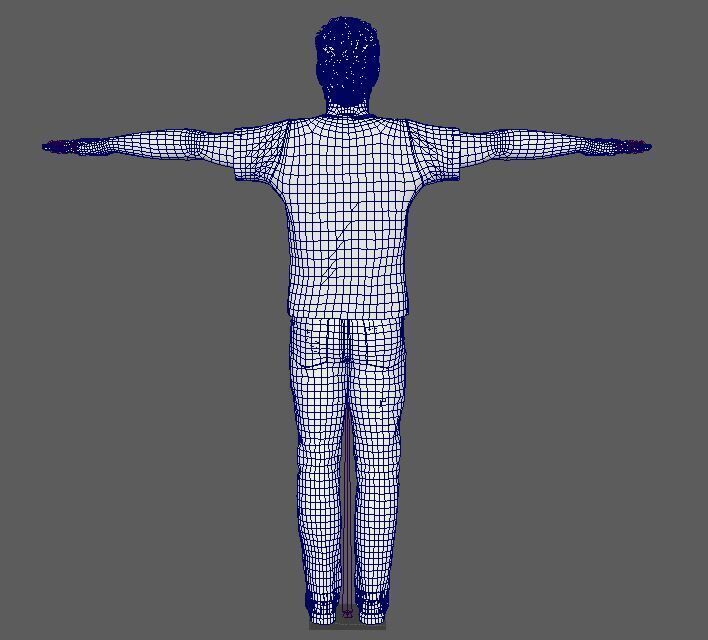 Bryan Cranston  Character Low-poly 3D model_23