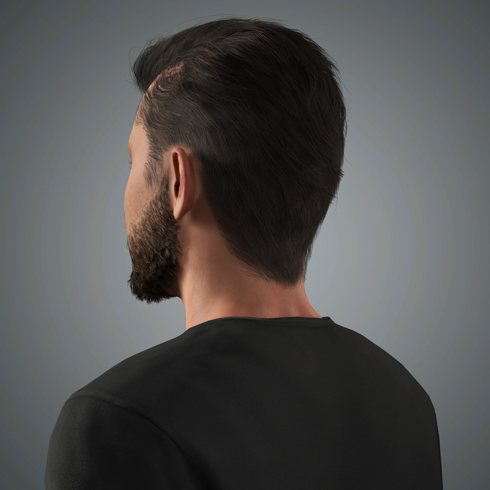 Bryan Cranston  Character Low-poly 3D model_5