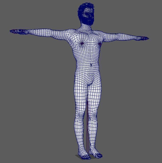 Bryan Cranston  Character Low-poly 3D model_29