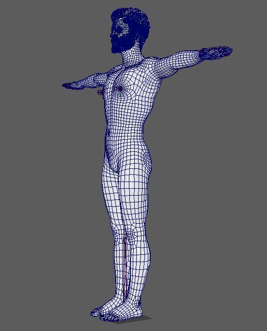 Bryan Cranston  Character Low-poly 3D model_26