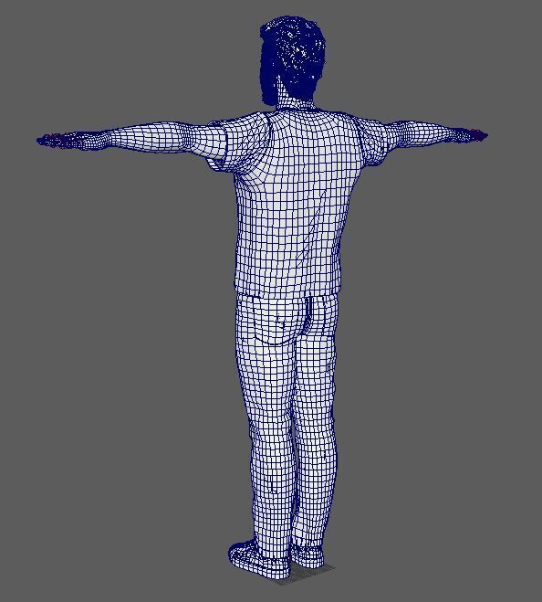 Bryan Cranston  Character Low-poly 3D model_22