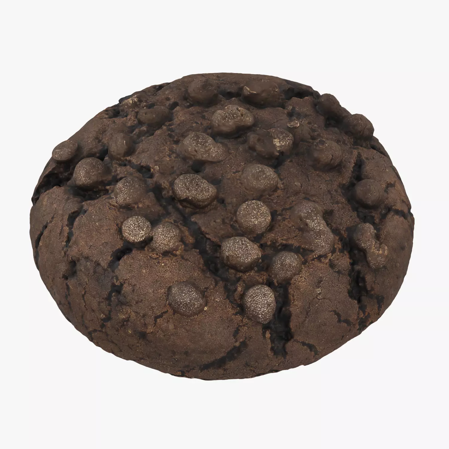 Brown Cookie 3D model