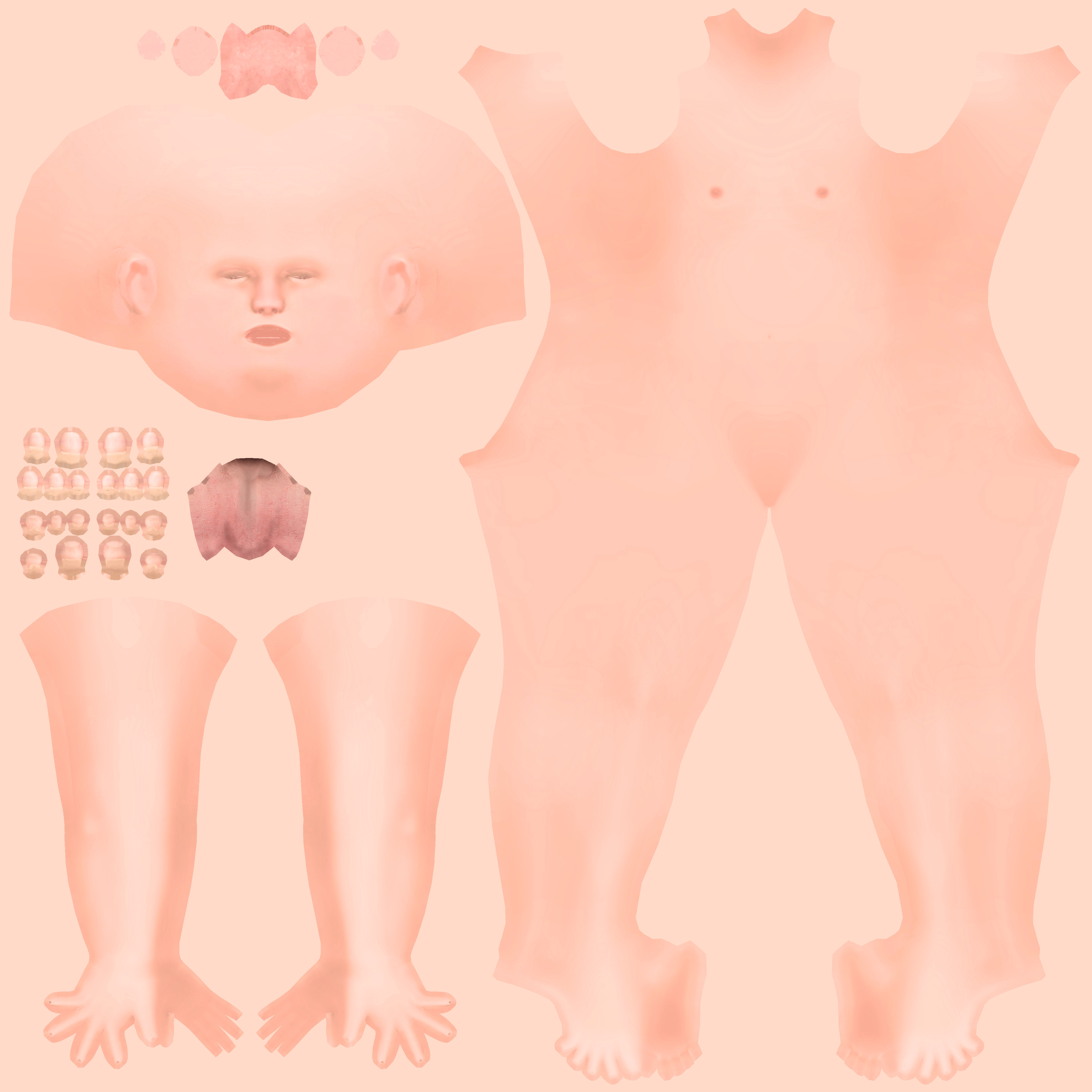 Cartoon Man Rigged model RealTime Male Low-poly 3D model_21