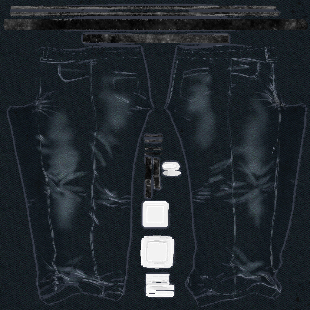 Cartoon Man Rigged model RealTime Male Low-poly 3D model_18