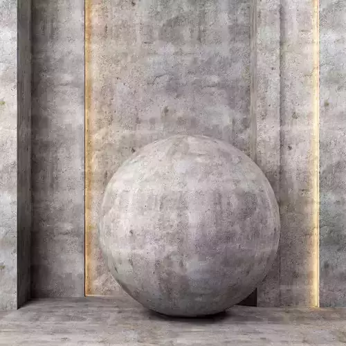 4K Concrete Wall and Floor Textures  - Seamless - Light Grey 