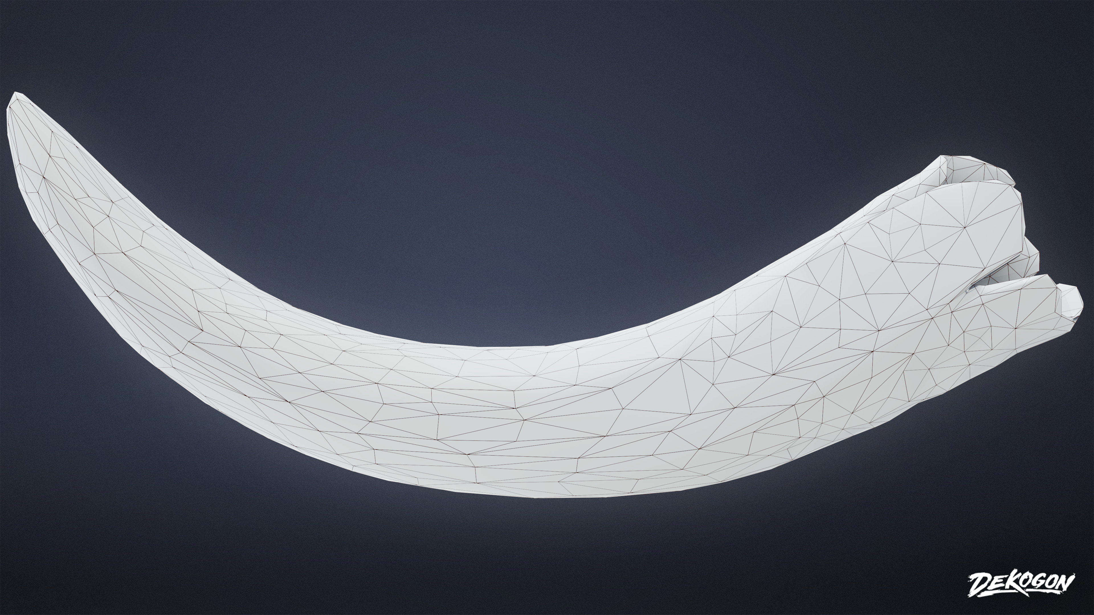 BONES - Tusk 01 - NANITE Low-poly 3D model_9