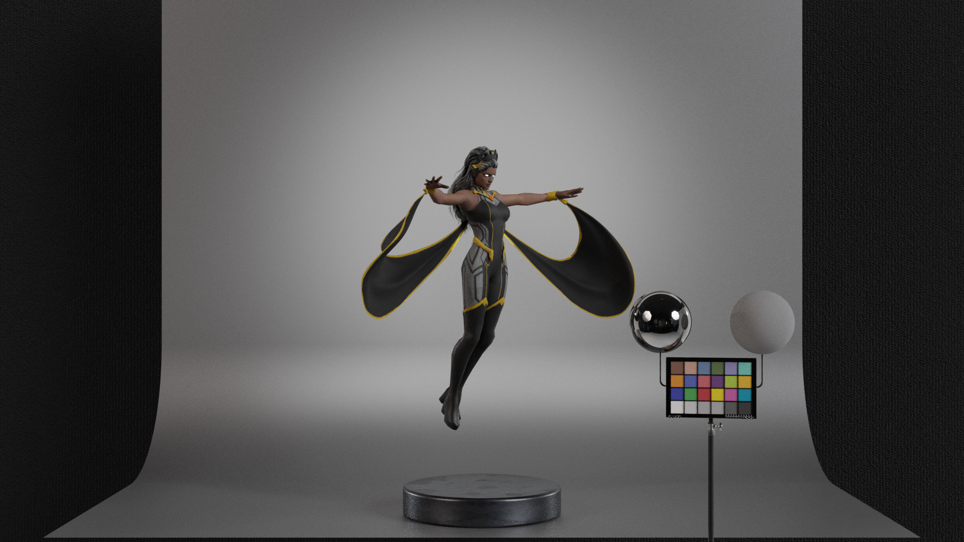 Storm Low-poly 3D model_10