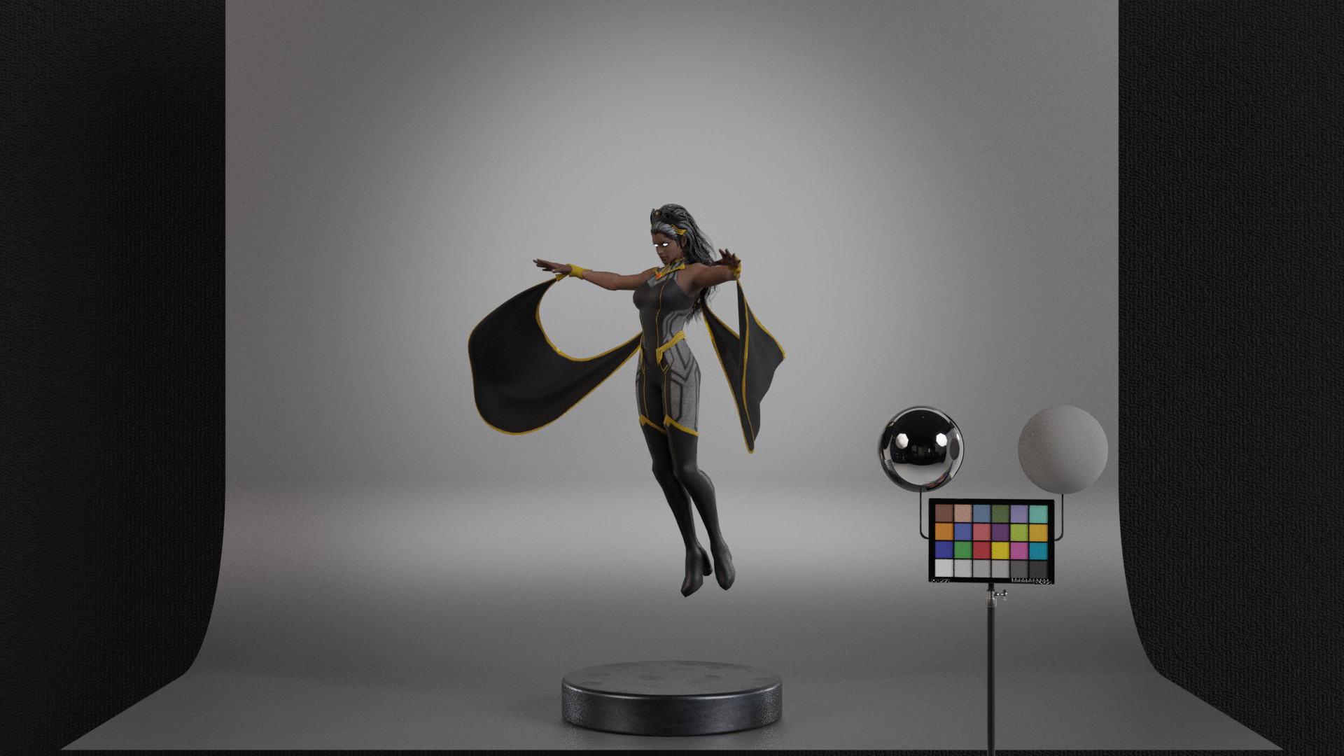 Storm Low-poly 3D model_16