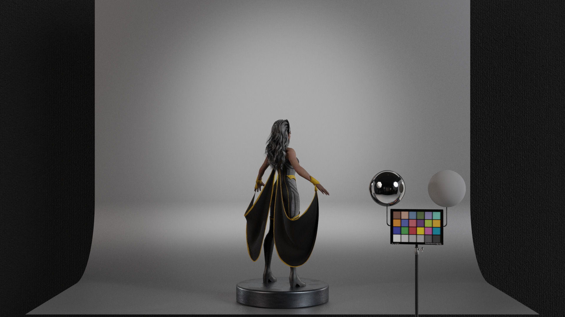 Storm Low-poly 3D model_4