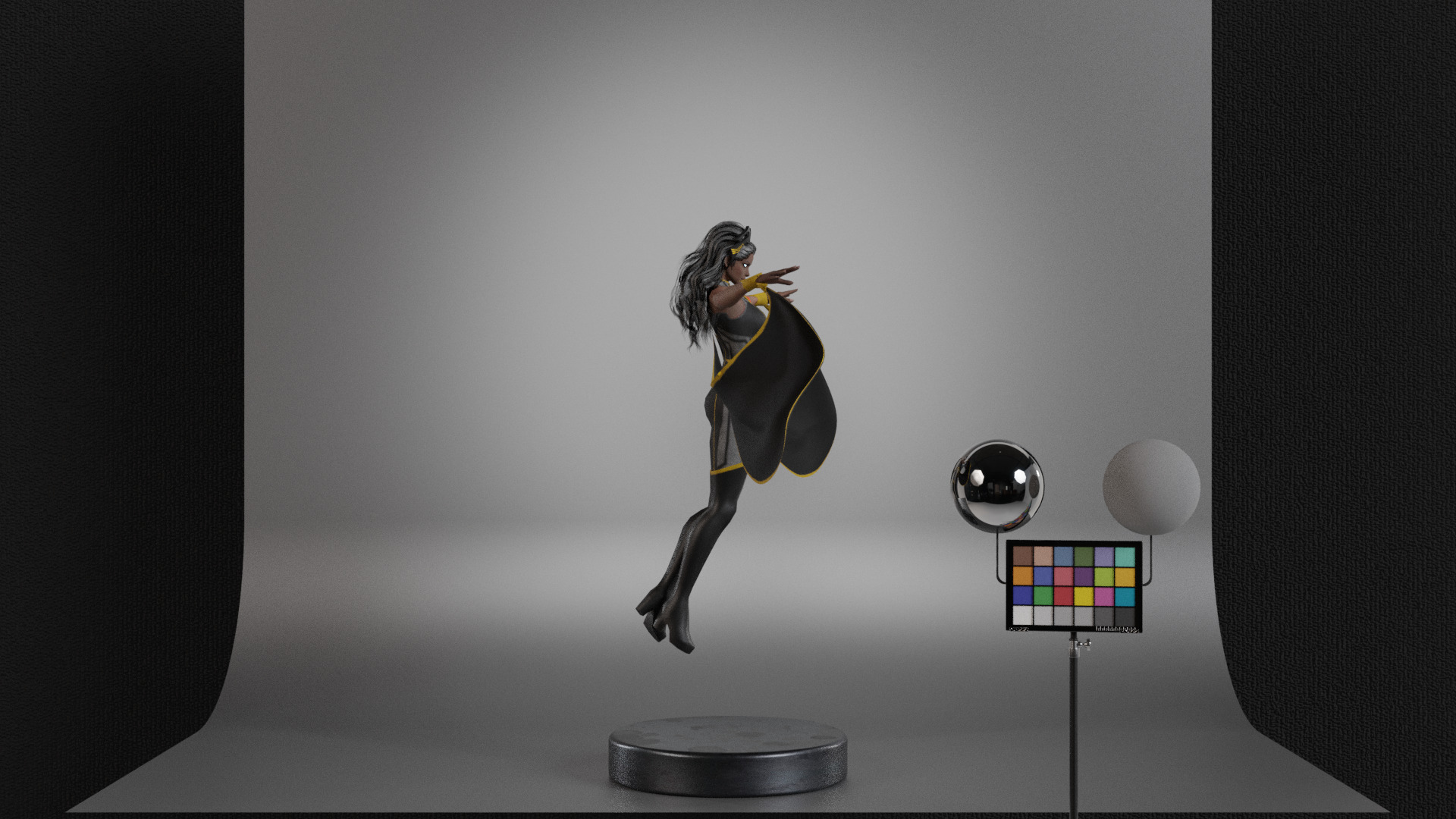 Storm Low-poly 3D model_11