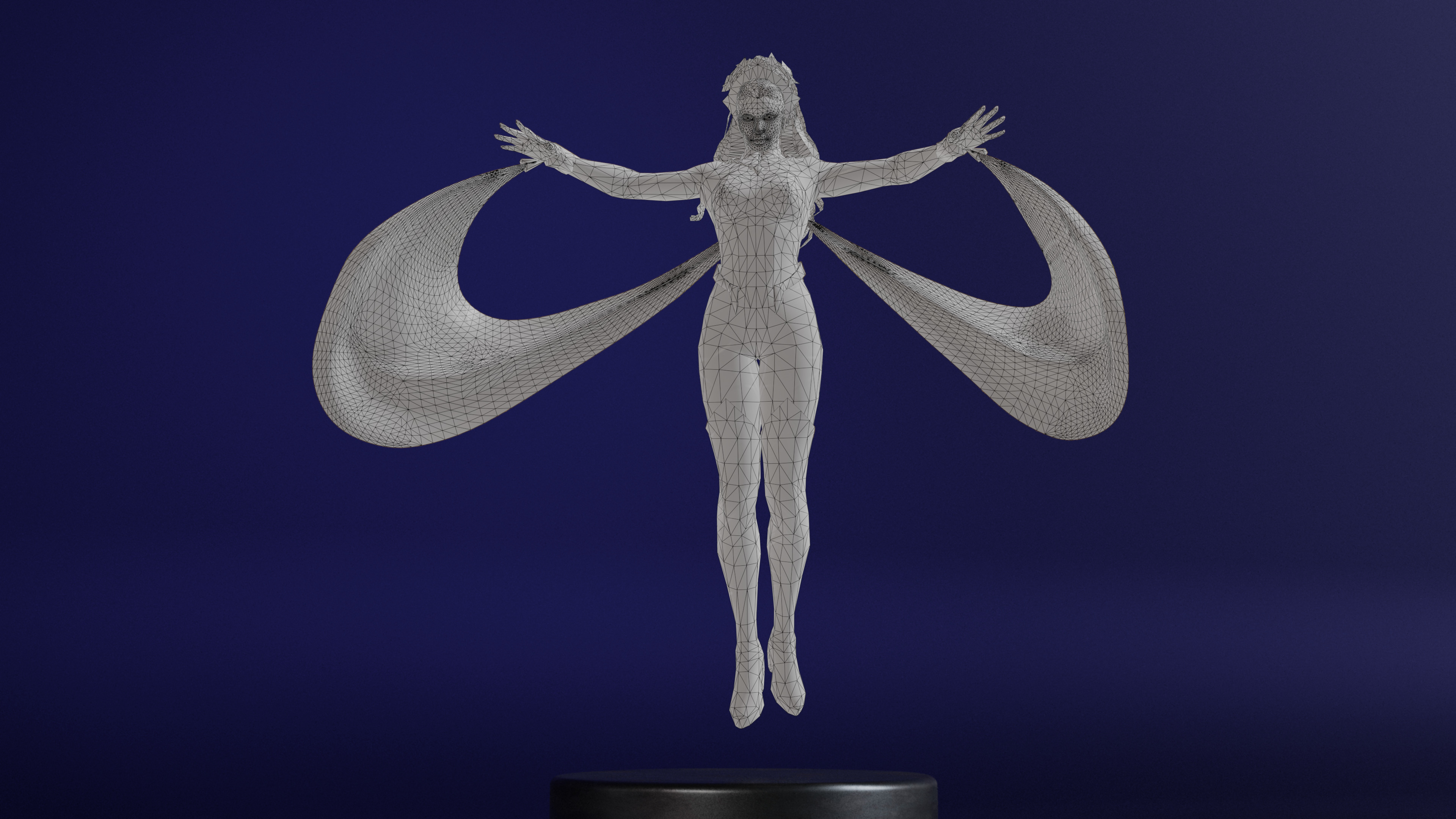 Storm Low-poly 3D model_19